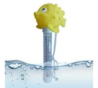 Monitor della temperatura dell'orso: adorabile indicatore del clima interno, elegante termometro per la casa | Piscina galleggiante facile da leggere decorazione da parete analogica colorata