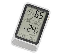 Monitor della temperatura ' umidità precisione con funzione memoria e alloggiamento in ABS Retroilluminazione incorporata per l ' uso nella stanza dei bambini Termoigrometri