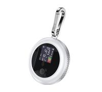 Monitor di anidride carbonica a qualità 'aria + allarme con tester di CO2 400-5000 PPM-NDIR (nero)(White)