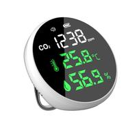 Monitor di CO2 del tester dell'aria multifunzionale con l'igrometro per uso domestico dell'ufficio contatore dell'aria per la casa