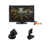 Monitor di parcheggio inverso display widescreen da 5 pollici, due ingressi video, formato NTSC, configurazione da 12 a 24 per