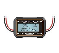 Monitor di prestazione del consumo della batteria del misuratore di watt di alto potere con il tester di tensione 100/150/200A della retroilluminazione LCD