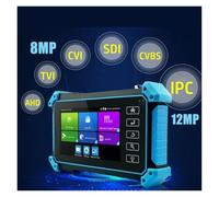 Monitor di prova CCTV, Tester CCTV IPC-5200C Plus 8MP AHD CVI TVI SDI IP Camera 12MP con display touch screen Ingresso HDMI VGA,for telecamere CCTV Tester Ingresso(IPC-5200 Plus)