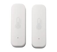 Monitor di temperatura e umidità compatibile per Tuya con installazione flessib