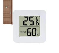 Monitor di temperatura e umidità interna - Mini termometro ambientale preciso | Igrometro portatile con sensore di umidità per casa, asilo, appartamento o incubatrice