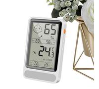 Monitor di temperatura interna, monitor di temperatura e umidità - Misuratore di umidità digitale compatto - Igrometro con retroilluminazione automatica, igrometro interno per la cameretta dei bambini