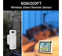 Monitor di temperatura wireless con capacità 3 sensori e display a colori