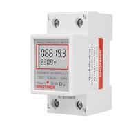 Monitor digitale del consumo di elettricità con display LCD 220V 230V, monitoraggio dell'energia elettrica, risparmio 50-60Hz, installazione interna(StyleB)