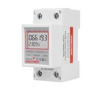 Monitor digitale del consumo di elettricità con display LCD 220V 230V, monitoraggio dell'energia elettrica, super risparmio energetico 50-60Hz(StyleA)