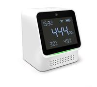 Monitor digitale della qualità dell'aria con indicatori luminosi intelligenti, rileva anidride carbonica, temperatura e umidità, per casa, ufficio, camera da letto, soggiorno