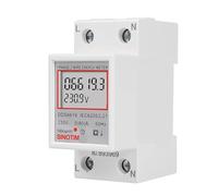 Monitor digitale di energia elettrica Super contatore di energia monofase a risparmio energetico Display LCD 220V 230V 50 60Hz Installazione interna(StyleB)