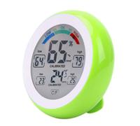 Monitor digitale igrometro termometro interno stanza casa verde