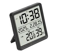 Monitor Digitale Temperatura E Umidità - Regolatore Termico Con Interruttore °C/°F | Igrometro Termometro Magnetico Con Timer | Misuratore di Umidità Interno Per Casa Serra, Garage E Sa