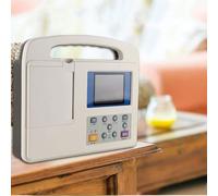 Monitor ECG portatile con 12 derivazioni, analisi automatica della frequenza cardiaca e design portatile, per uso domestico e clinico, cardiofrequenzimetro