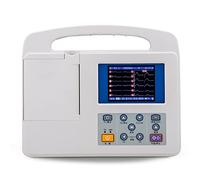 Monitor ECG Portatile, Touch Screen Digitale 12 canali 12 derivazioni ECG EKG Elettrocardiografo Software per PC ECG