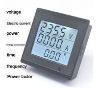 Monitor Energia AC 20A Display Digitale Strumento Misurazione Potenza Corrente T