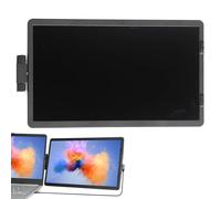 Monitor Esterno Portatile Per Computer Portatile - Schermo Aggiuntivo da 35,8 Centimetri | Monitor Esterno 1080P per Laptop con 2 Porte | Per Conferenza Scrivania Casa Programmazione Design Presentazi