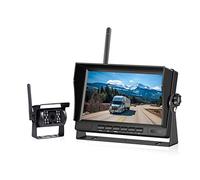 Monitor for auto da 7 pollici Carrello wireless Backup Retrovisore Vista posteriore e Wifi Reverse Backup Fotocamera for auto Camper Autobus tv Schermo(1 camera)