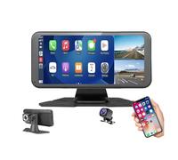 Monitor for auto senza fili da 6,25" ADAS 2K DVR doppia cam for SUV camion camper(None)