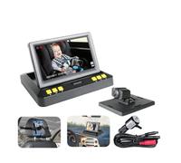 Monitor for bambini da 4,3" for auto, DVR, for visualizzare il neonato nella telecamera posteriore con ampia visione rivolta verso sedile
