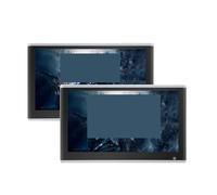 Monitor For Poggiatesta For Auto TV Da 11,6/13,3 Pollici 4K 8 Core, Touch Screen, Supporto For Cuffie/HDMI In+Out/lettore Video Mirror Link Facile Da Installare Per I Viaggi(Silver 11.6 3-32GB 2)