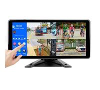 Monitor for registratore radar for angolo cieco intelligente con schermo touch screen da 10,36 pollici, diviso a 4 canali, camion, autobus e auto