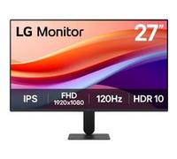 LG 27U411A Monitor 27" Full HD IPS, HDR 10, 120Hz, 1ms MBR, HDMI, D-Sub (VGA), Uscita cuffie, 1920x1080, sRGB 99%, Schermo Antiriflesso, Flicker Safe, Reader Mode, Nero