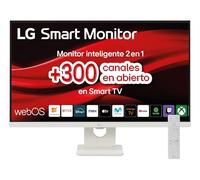 LG 27U731SA-W - Monitor MyView da 68,6 cm (27"), pannello IPS (3840 x 2160), 60 Hz, 5 ms (GtG), WebOS 24, DCI-P3 90%, regolazione dell'inclinazione (asse orizzontale), colore: Bianco