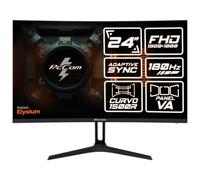 Monitor Gaming PcCom Elysium 23,6 Curvo VA FHD 180Hz AdaptiveSync Anti-Luce Blu - Nouvo