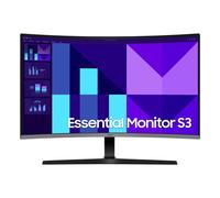 Samsung Schermo PC S39GD da 32", inclinabile, curvo 1500R, FHD (1920x1080), 100Hz, VA, 4ms (GTG), 250cd/m², contrasto 3000: 1, Eco Saving Plus, Modalità Eye Saver e Anti-Scintillio, LS32D392GAUXEN