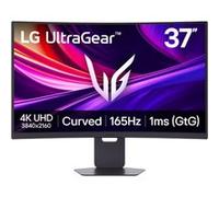 LG UltraGear 37G800A Monitor Gaming 37" UHD 4K, 165Hz, 1ms (GtG), 16:9 curvo, HDMI 2.1, USB-C (65W), Speaker 10W, AMD FreeSync Premium Pro, VRR, HDR 600, AUX, Stand regolabile, Nero