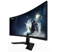 Monitor Gigabyte G34WQCP 34" WQHD Curved Gaming Monitor - 3440 x 1440 (WQHD), VA, 180Hz, 1ms, 1500R, 350 cd/m², FreeSync Premium, DisplayHDR 400, HDMI 2.0, DisplayPort 1.4, 86,4 cm (34"), 3440 x 1440