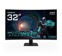 GIGABYTE GS32QCA Monitor Curvo 31.5" VA 180Hz QHD 180Hz 1ms 2*HDMI/DisplayPort