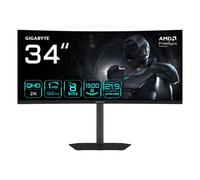 Monitor GIGABYTE GS34WQCA 34" UltraWide QHD 120Hz VA Curvo 1ms FreeSync HDR10