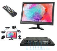 Monitor HDMI VGA Schermo LCD TFT 13.3" POLLICI 1080p Altoparlante BNC USB RCA