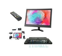 Monitor HDMI VGA Schermo LCD TFT 13.3" POLLICI 1080p Altoparlante BNC USB RCA