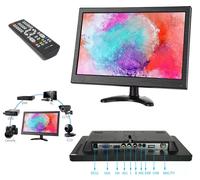 Monitor HDMI VGA Schermo LCD TFT 13.3" POLLICI 1080p Altoparlante BNC USB RCA AV