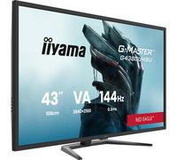 iiyama G-Master G4380UHSU-B2 43" VA, 144 Hz, 0,3 ms (MPRT), 4K UHD, FreeSync Premium, 2 x HDMI 2.1/DP/USB/USB-C (7,5 W), 2 x altoparlanti da 7 W, telecomando