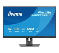 Iiyama XUB3297QSNP-B1 Monitor 31,5", IPS, 2560 x 1440/100Hz, 1H1DP1C, HAS, RJ45, PD95W, KVM