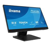 iiyama Prolite T2254MSC-B2AG - Monitor LED IPS, 54,6 cm, 21,5", Full HD, 10 punti, multitouch Optical-Bonded capacitivo, HDMI DP USB 3.2, rivestimento antiriflesso, regolazione dell'altezza 7H, MPP2.0