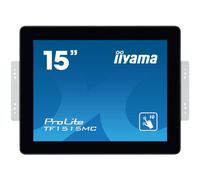 Monitor iiyama TF1515MC-B2 15" LED 1024x768 Touchscreen Capacitivo 10 Punti Neri