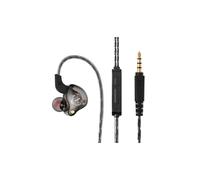 Monitor in-ear per un'esperienza audio impareggiabile, suono stereo HiFi con forme ergonomiche, cavo staccabile che garantisce flessibilità e