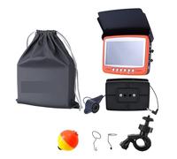 Monitor IPS da 4,3 pollici Visual Fish Finder Telecamera pesca HD con cavo 15 m Controllo telecamera subacquea 1000TVL 8 luci a infrarossi,Attrezzatura Professionale(15M)
