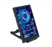 Monitor IPS di tipo C da 3,5 pollici con connettività versatile, luminosità regolabile, display girevole per monitoraggio dello chassis del PC Windows, nero (nero)