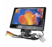 MONITOR LCD 10.1 POLLICI PULSANTI A SFIORAMENTO TELECOMANDO 2 INGRESSI AV AUTO
