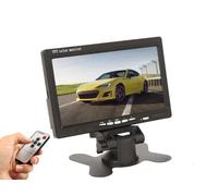 Monitor lcd 7" a colori 2 ingressi video rca per telecamera sorveglianza