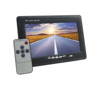 Monitor lcd 7" a colori 2 ingressi video rca per telecamera sorveglianza