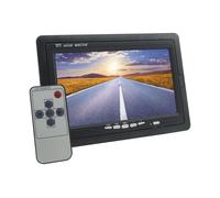 Monitor Lcd 7 Pollici 2 Ingressi Video Rca Dvd Gps Telecamera Retromarcia 7001b