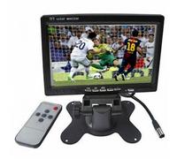 MONITOR LCD 7' POLLICI TFT CON TELECOMANDO PER AUTO MACCHINA CASA CAMPER TVCC
