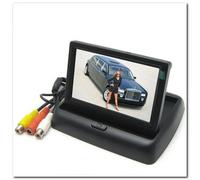 MONITOR LCD A SCOMPARSA TFT 4.3” A COLORI AUTO CAMPER PER TELECAMERAAUTO